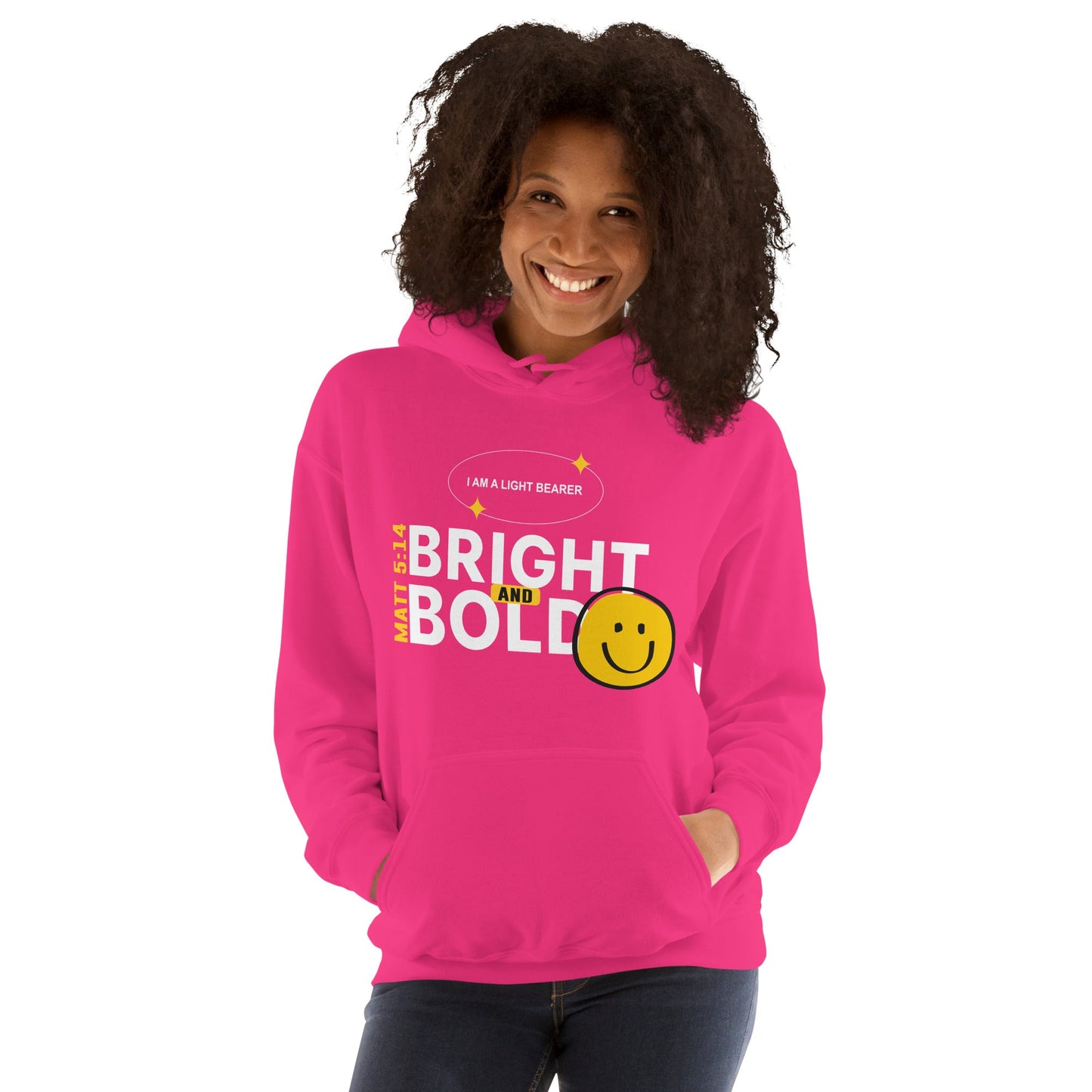 Bright and Bold - MASIN Essentials Unisex Hoodie Christian by masin fashion