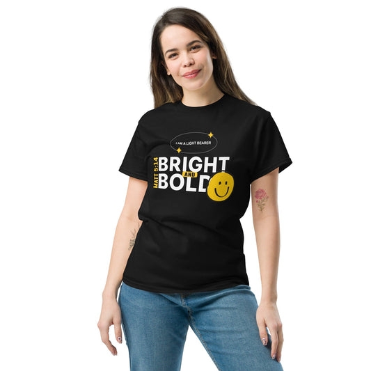 Bright and Bold - Unisex Premium Organic Cotton T-Shirt by MASIN Fashion – Faith - based Wear