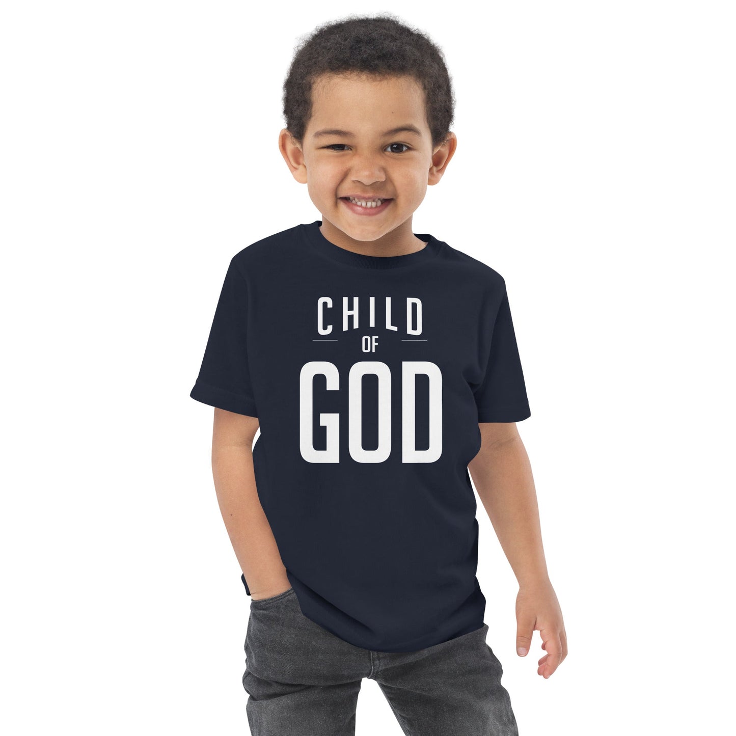 Child of God - Toddler jersey t-shirt by MASIN Fashion – Faith-based Wear