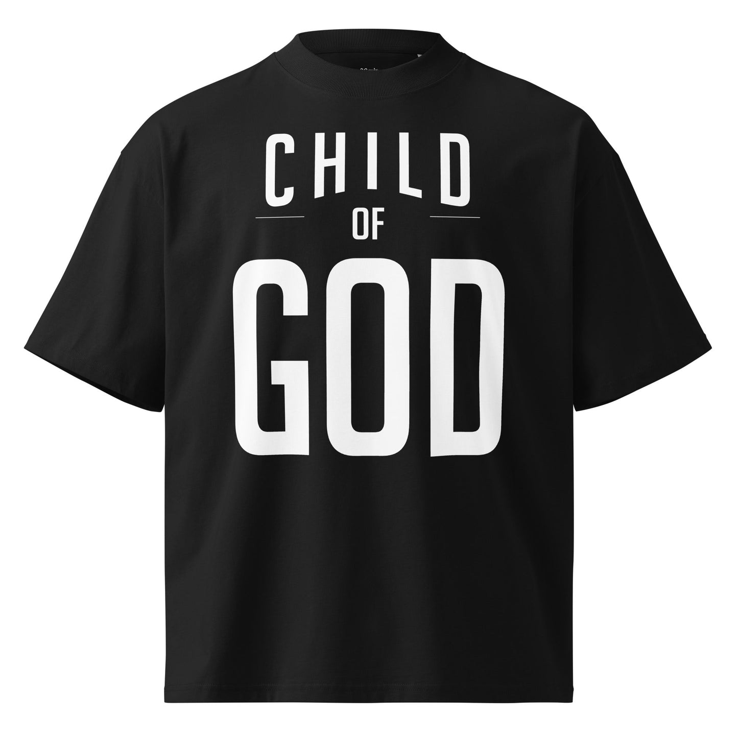 Child of God - Unisex Luxe Oversized High Neck T-Shirt by MASIN Fashion – Faith - based Wear