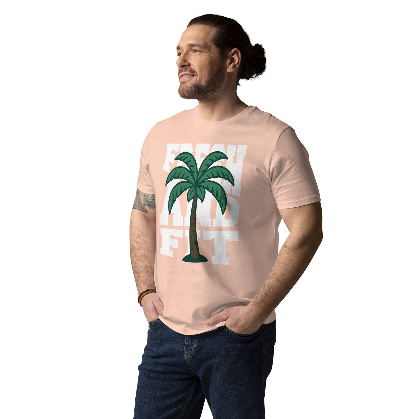 Fresh and Fit - Unisex organic cotton t-shirt Christian by masin fashion
