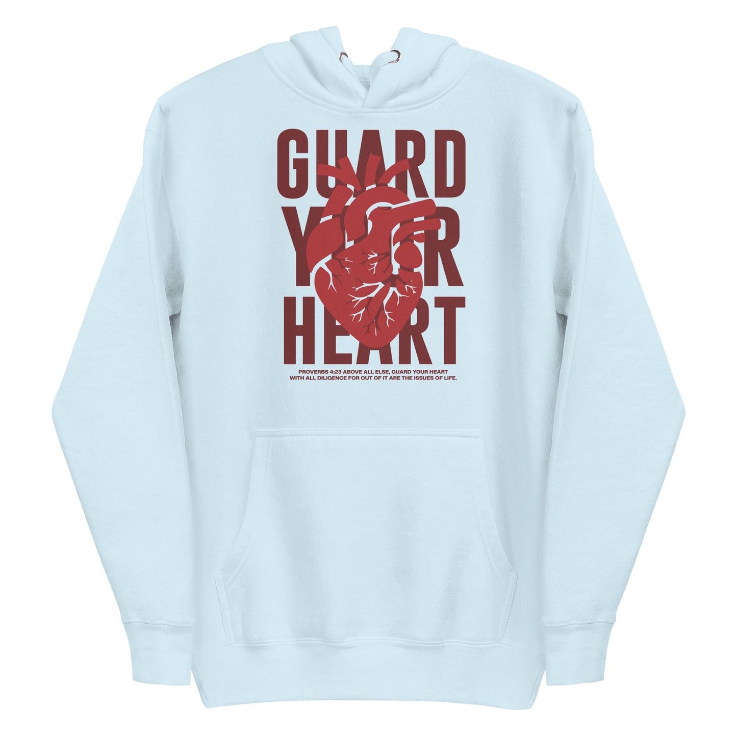 Guard your heart - Unisex LUXE Edition Hoodie Christian by masin fashion