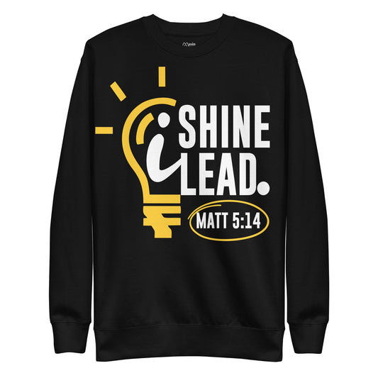 I shine, I Lead - Unisex Premium Jumper by MASIN Fashion – Faith - based Wear