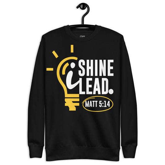 I shine, I Lead - Unisex Premium Jumper by MASIN Fashion – Faith - based Wear