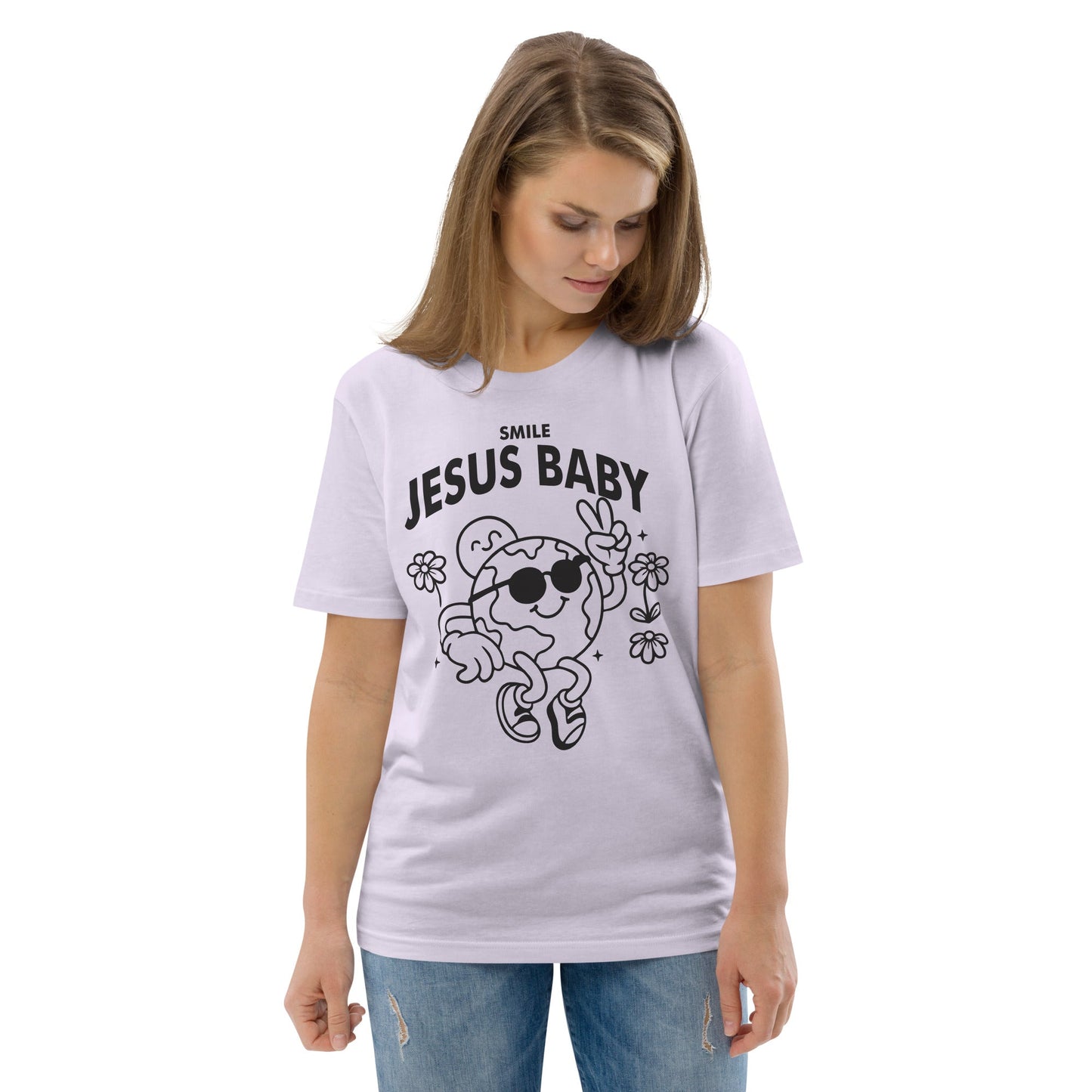 Jesus Baby - Unisex Premium Organic Cotton T-Shirt Christian by masin fashion