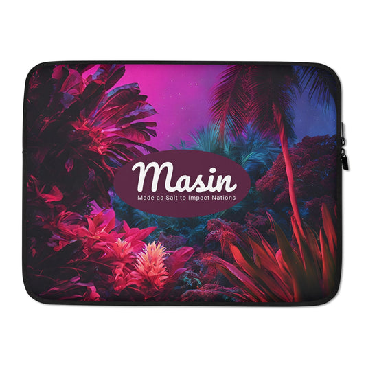 Made as salt to impact Nations Laptop Sleeve by MASIN Fashion – Faith - based Wear