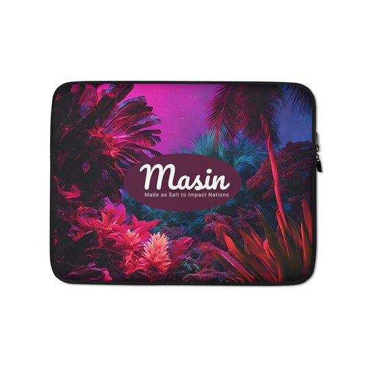 Made as salt to impact Nations Laptop Sleeve by MASIN Fashion – Faith - based Wear