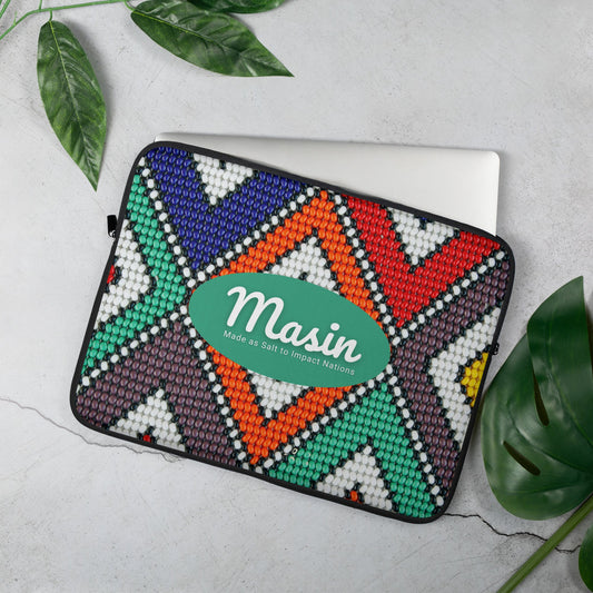 MASIN Brand - Bead - Laptop Sleeve by MASIN Fashion – Faith - based Wear