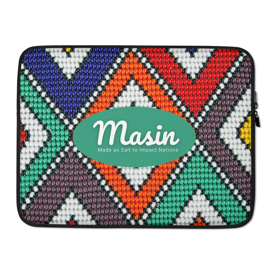 MASIN Brand - Bead - Laptop Sleeve by MASIN Fashion – Faith - based Wear
