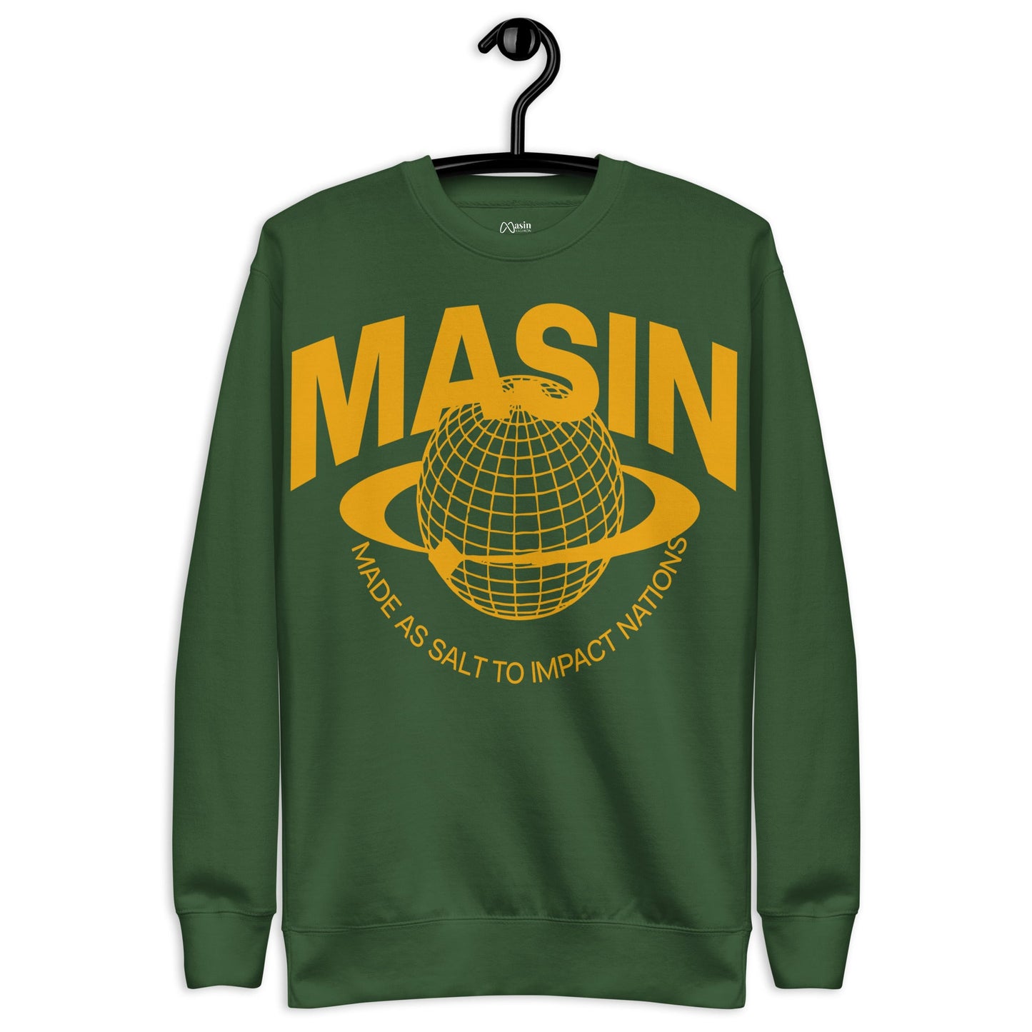 MASIN Definition GOLD - Unisex Premium Sweatshirt Christian by masin fashion