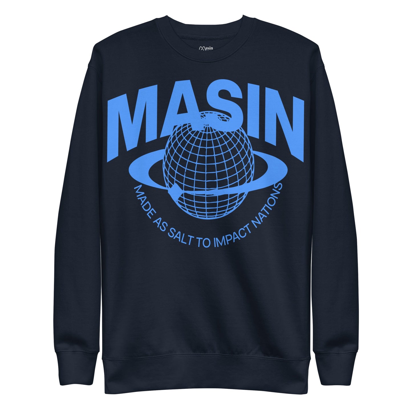 MASIN Definition BLUE - Unisex Premium Sweatshirt Christian by masin fashion