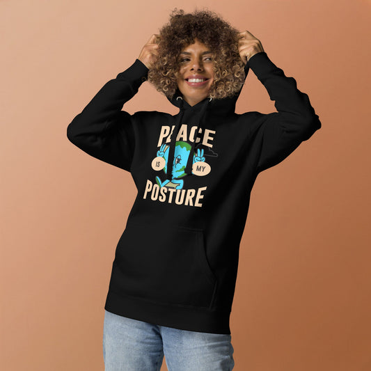Peace is my posture - Unisex LUXE Edition Hoodie by MASIN Fashion – Faith - based Wear
