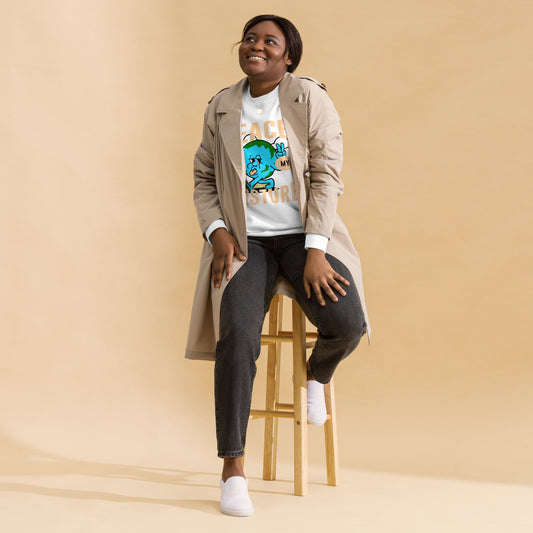 Peace is my posture - Unisex Premium Sweatshirt by MASIN Fashion – Faith - based Wear
