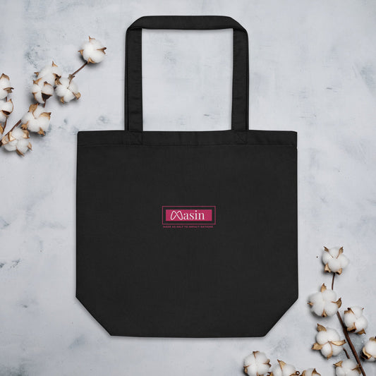 MASIN Embroidery Eco Tote Bag by MASIN Fashion – Faith - based Wear