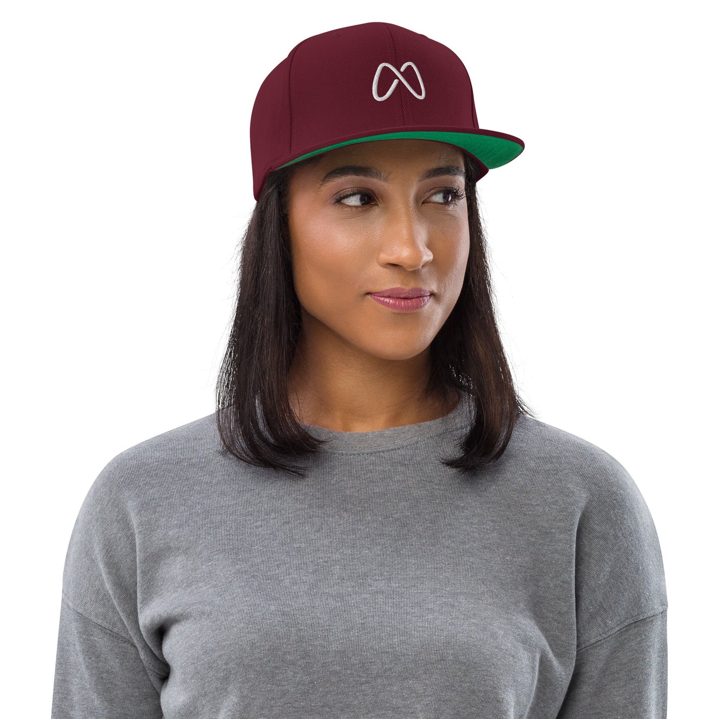 Puff Embroidered Snapback Hat - Hat Christian by masin fashion