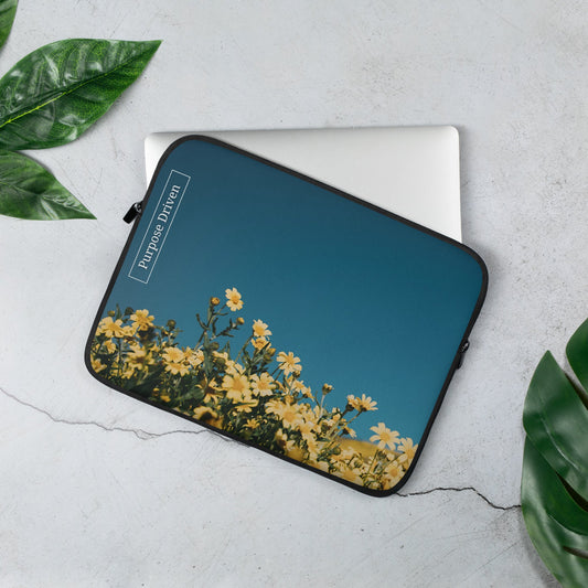 Purpose driven - MASIN floral Laptop Sleeve by MASIN Fashion – Faith - based Wear