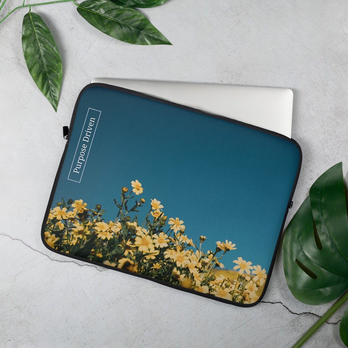 Purpose driven - MASIN floral Laptop Sleeve by MASIN Fashion – Faith - based Wear