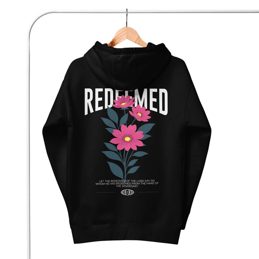 Redeemed Unisex LUXE Edition Hoodie by MASIN Fashion – Faith - based Wear