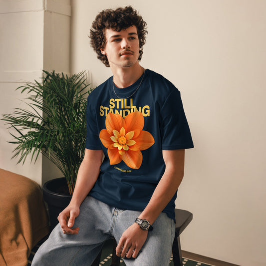 Still standing - Premium Unisex Organic Cotton T-Shirt by MASIN Fashion – Faith - based Wear