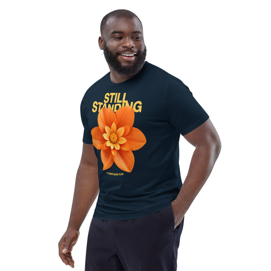 Still standing - Premium Unisex Organic Cotton T-Shirt by MASIN Fashion – Faith - based Wear