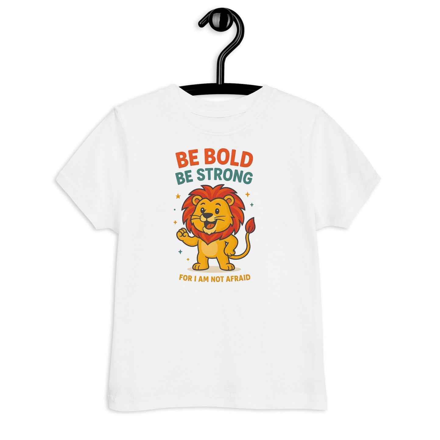 Be Bold be strong - Unisex Toddler Tee by MASIN Fashion – Faith - based Wear