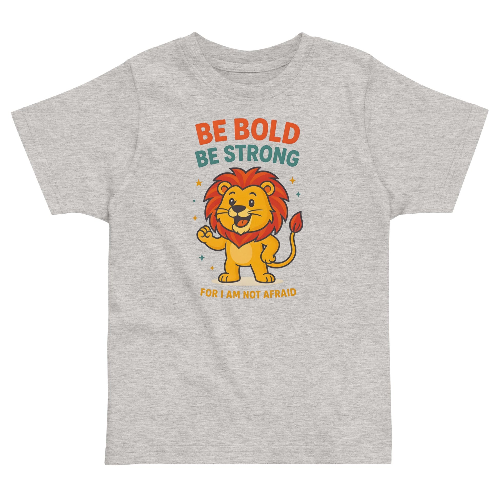 Be Bold be strong - Unisex Toddler Tee by MASIN Fashion – Faith - based Wear