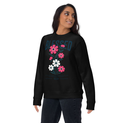 Blessed - Unisex Premium Jumper by MASIN Fashion – Faith - based Wear