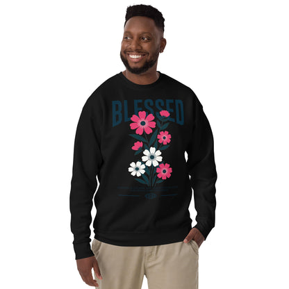Blessed - Unisex Premium Jumper by MASIN Fashion – Faith - based Wear