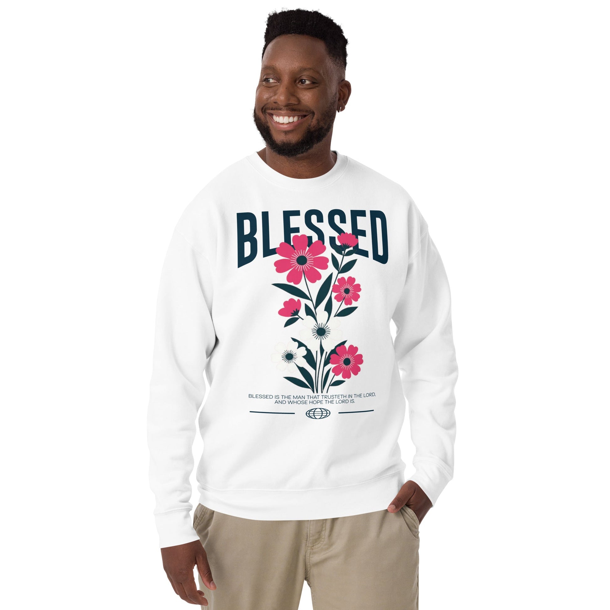 Blessed - Unisex Premium Jumper by MASIN Fashion – Faith - based Wear
