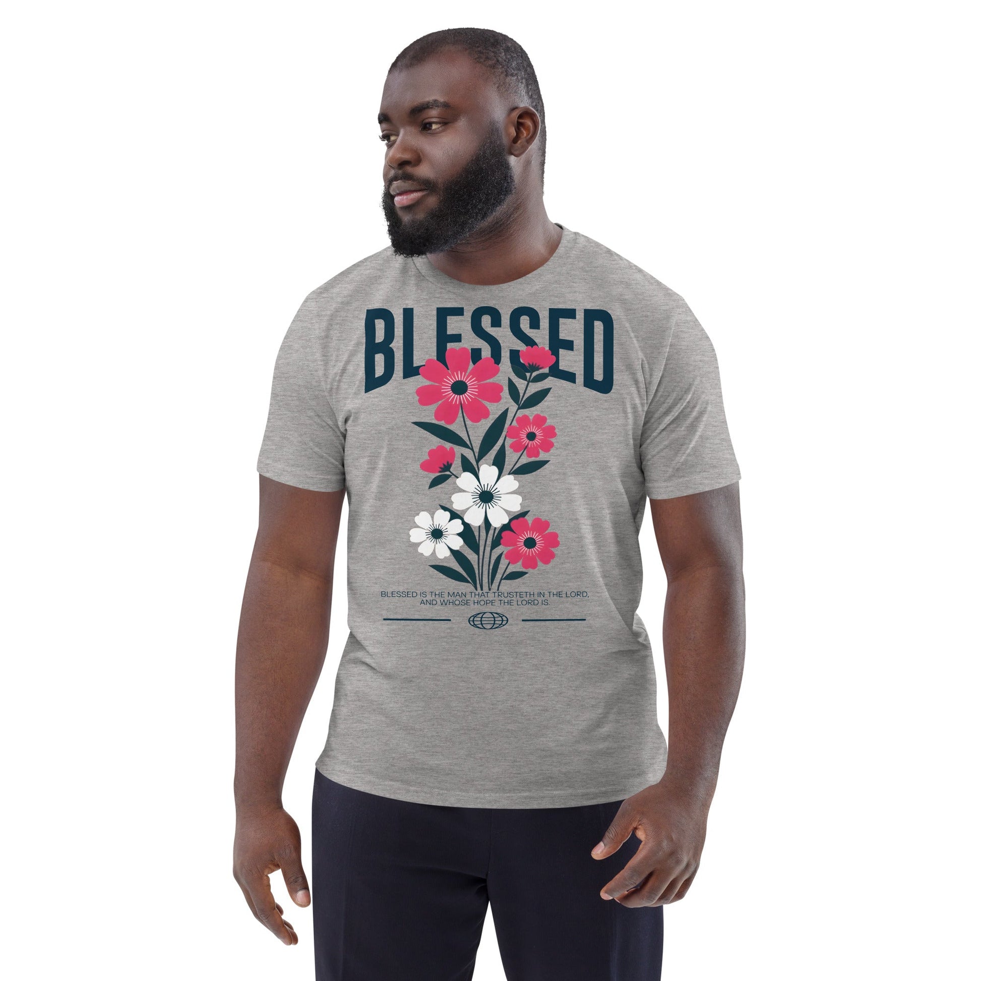 Blessed - Unisex Premium Organic Cotton T-Shirt by MASIN Fashion – Faith - based Wear