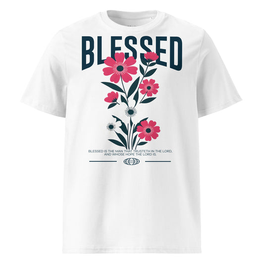 Blessed - Unisex Premium Organic Cotton T-Shirt by MASIN Fashion – Faith - based Wear