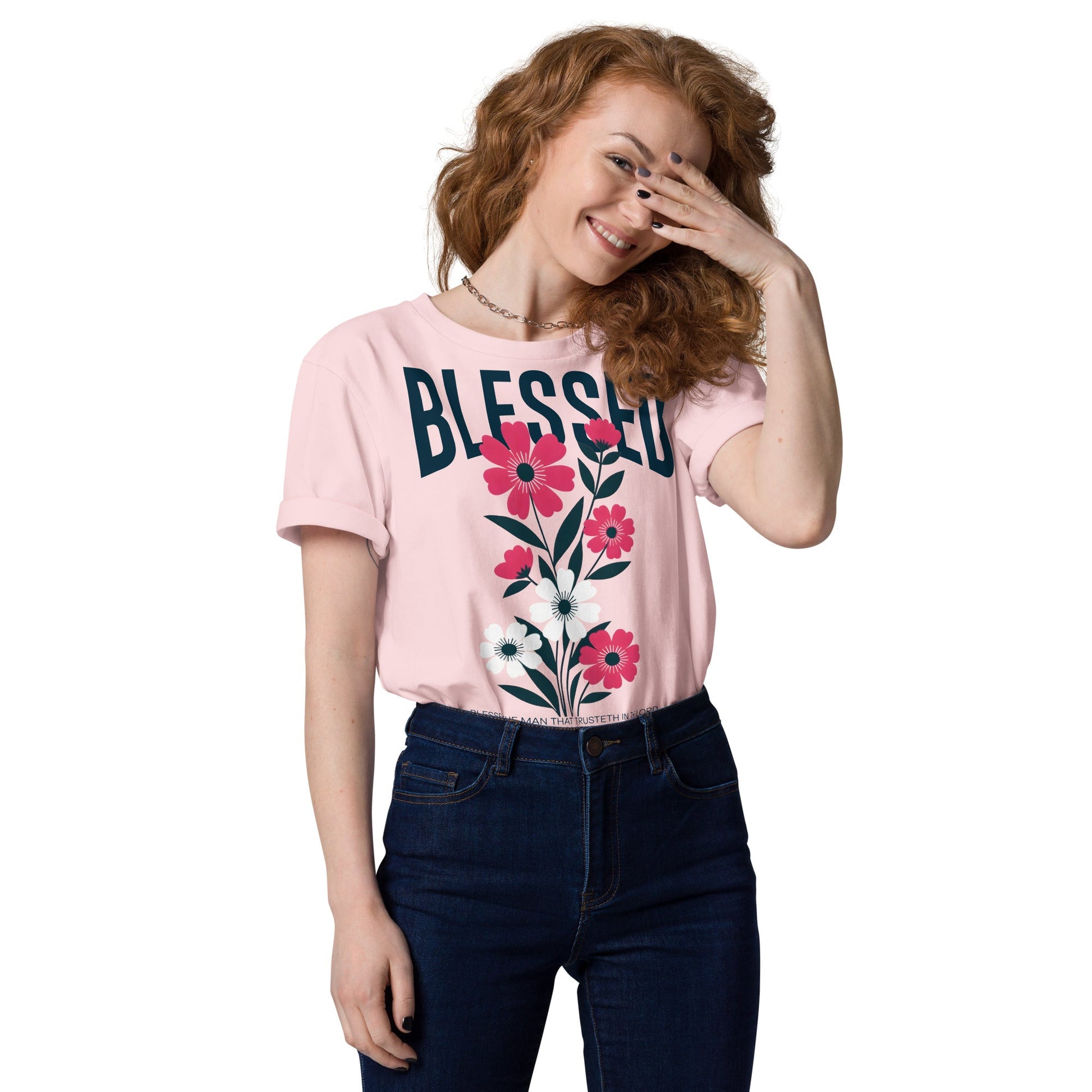 Blessed - Unisex Premium Organic Cotton T-Shirt by MASIN Fashion – Faith - based Wear