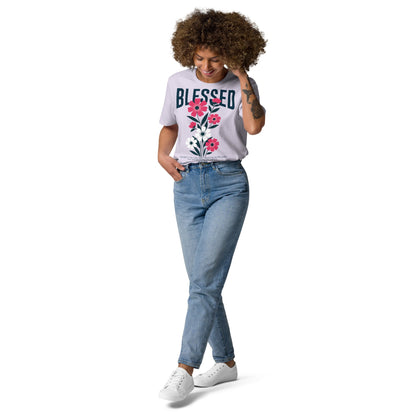Blessed - Unisex Premium Organic Cotton T-Shirt by MASIN Fashion – Faith - based Wear
