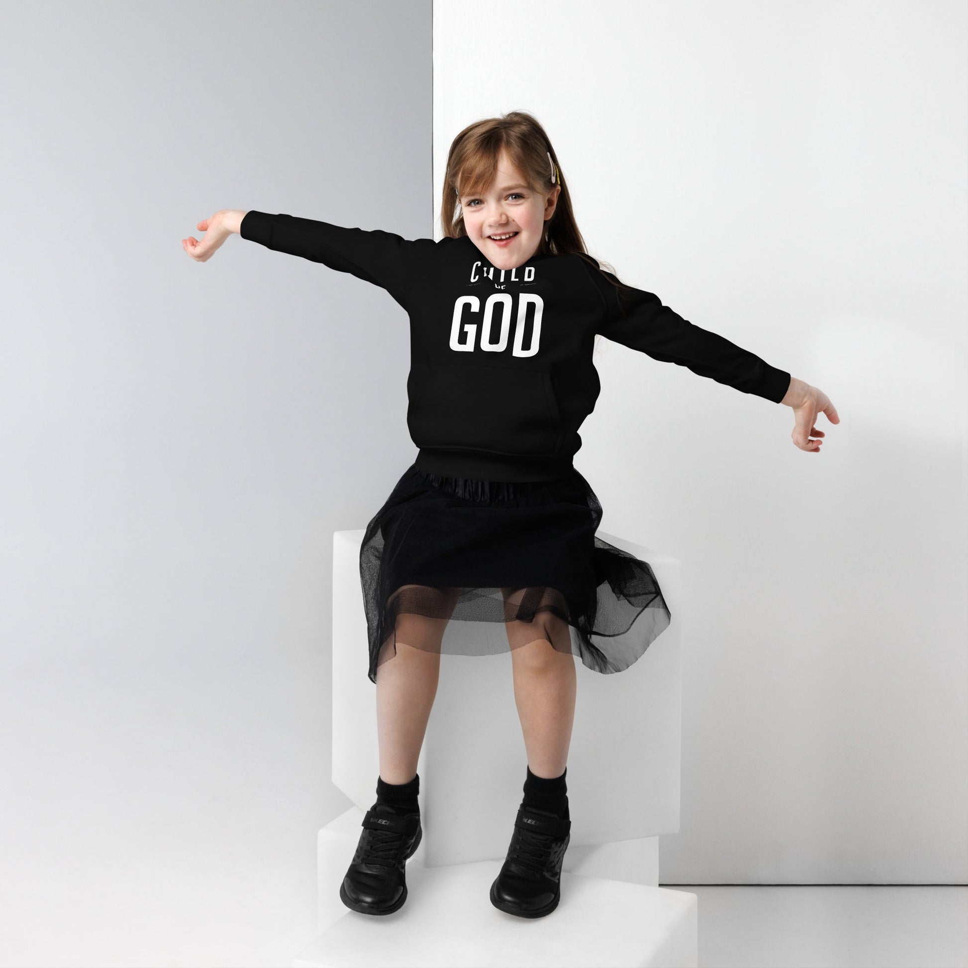 Child of God - Kids Unisex Premium Hoodie (4 - 12years) by MASIN Fashion – Faith - based Wear