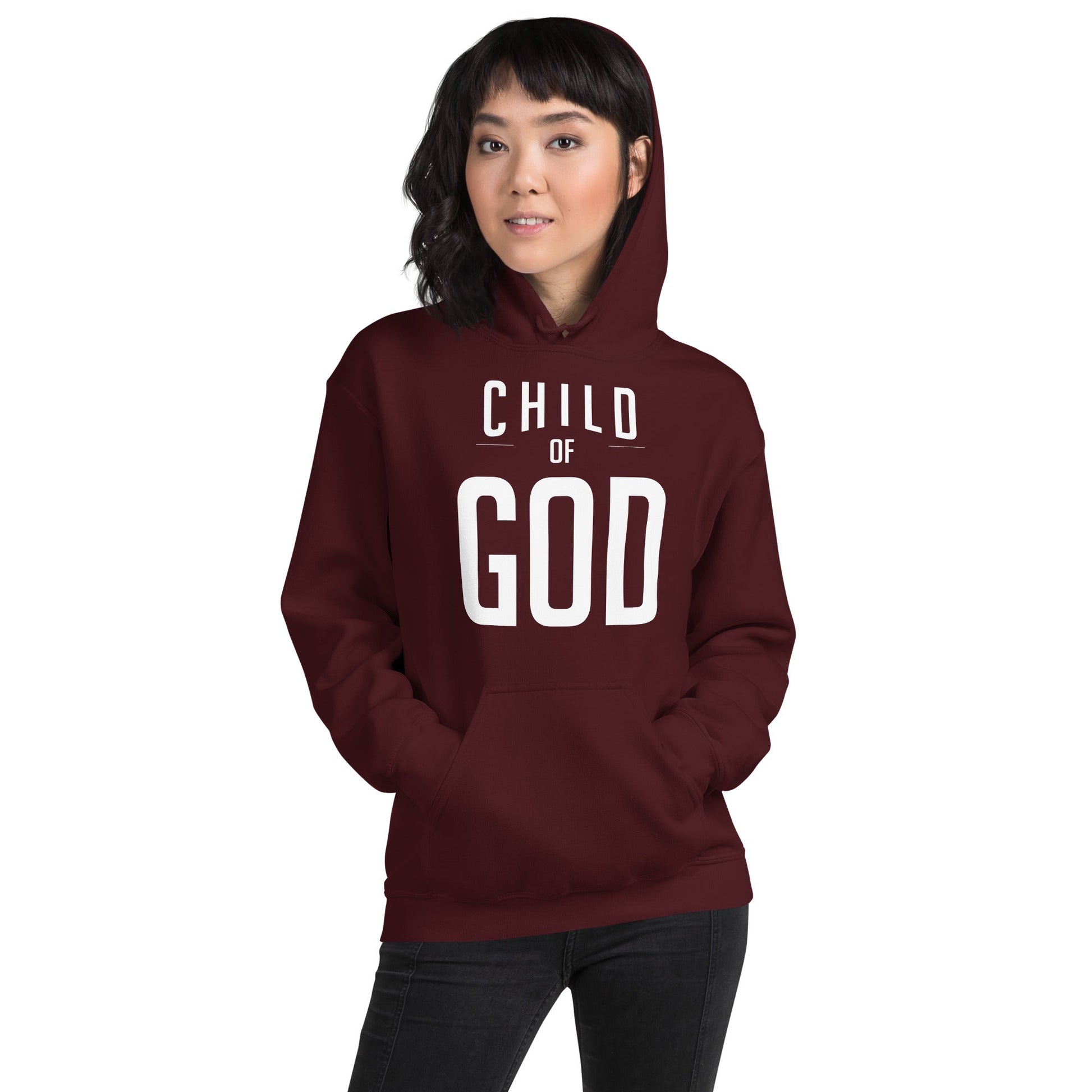 Child of God - Masin Essentials Unisex Hoodie by MASIN Fashion – Faith - based Wear