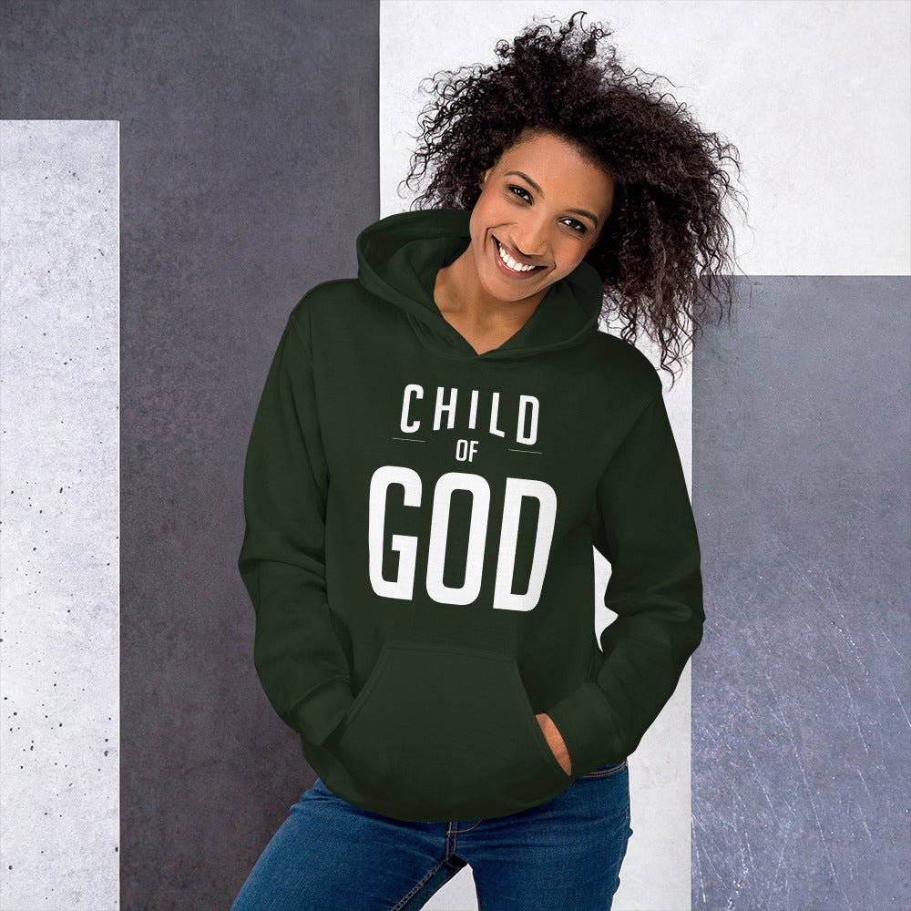 Child of God - Masin Essentials Unisex Hoodie by MASIN Fashion – Faith - based Wear