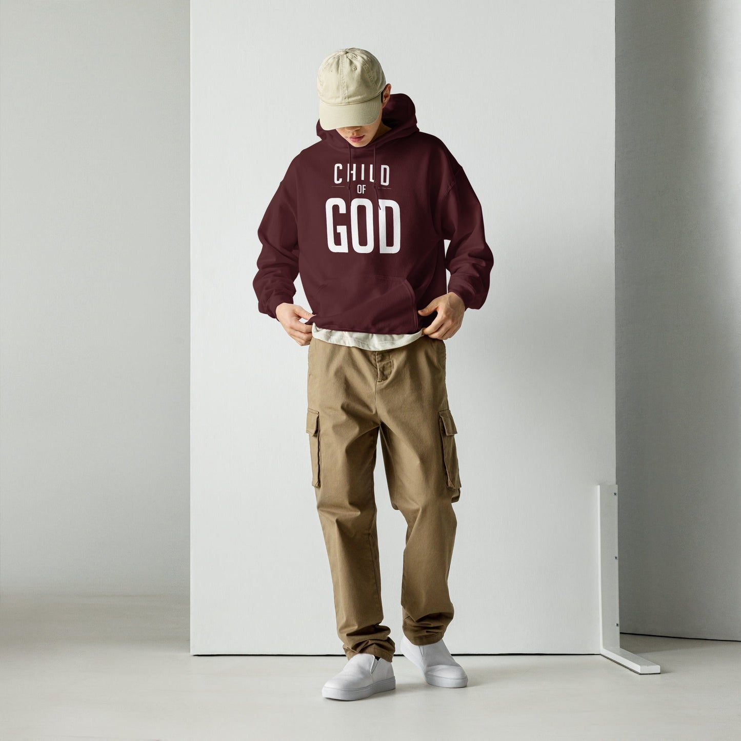 Child of God - Masin Essentials Unisex Hoodie by MASIN Fashion – Faith - based Wear