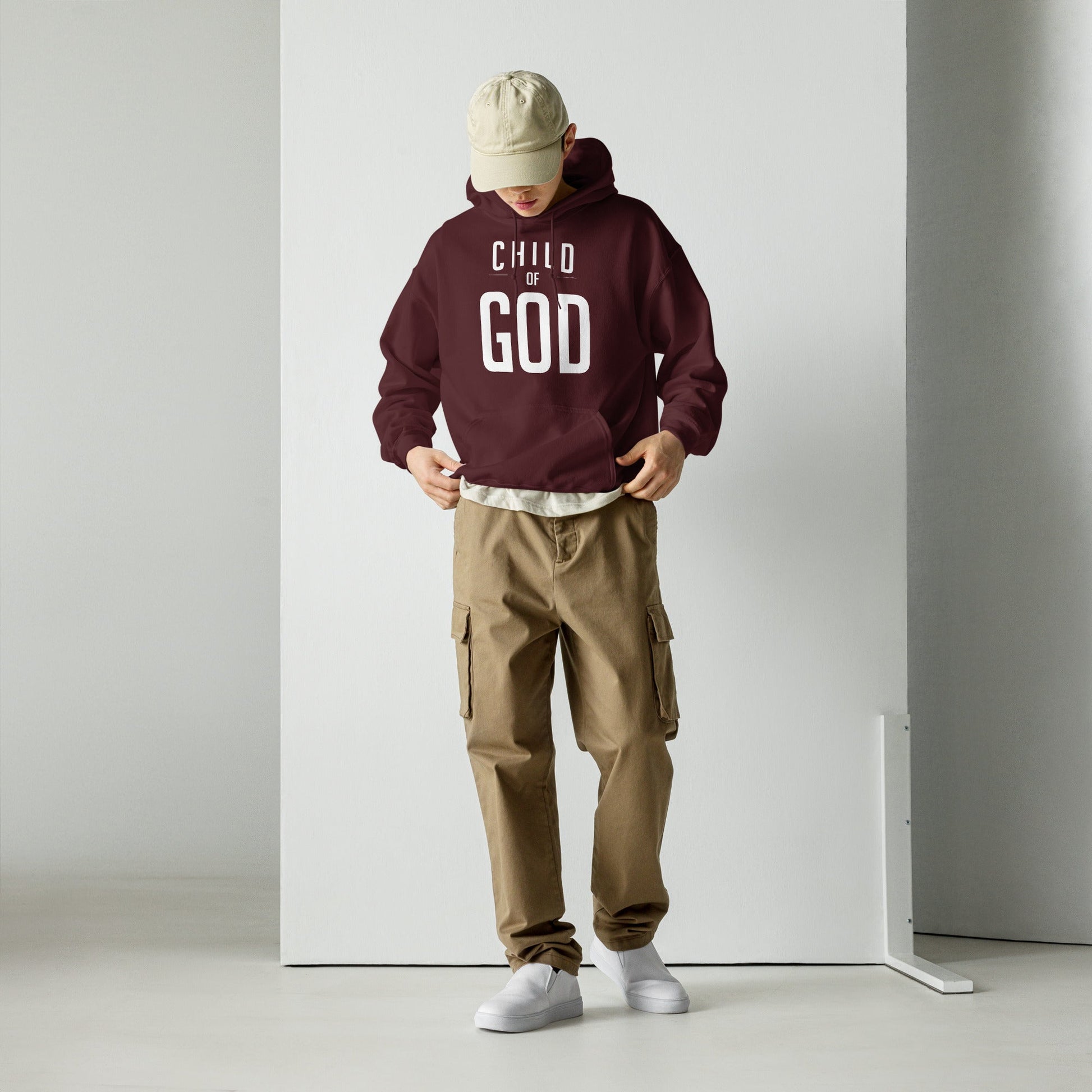 Child of God - Masin Essentials Unisex Hoodie by MASIN Fashion – Faith - based Wear