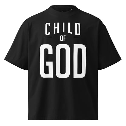 Child of God - Unisex Luxe Oversized High Neck T-Shirt by MASIN Fashion – Faith - based Wear