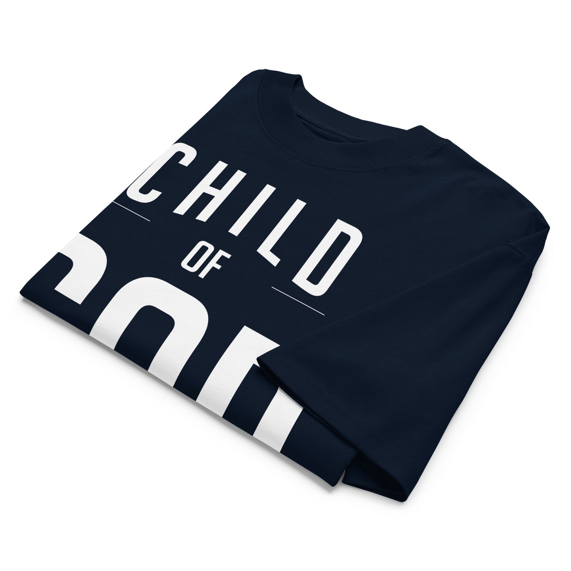 Child of God - Unisex Luxe Oversized High Neck T-Shirt by MASIN Fashion – Faith - based Wear