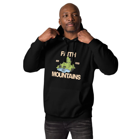 Faith can move mountains - Unisex LUXE Edition Hoodie by MASIN Fashion – Faith - based Wear