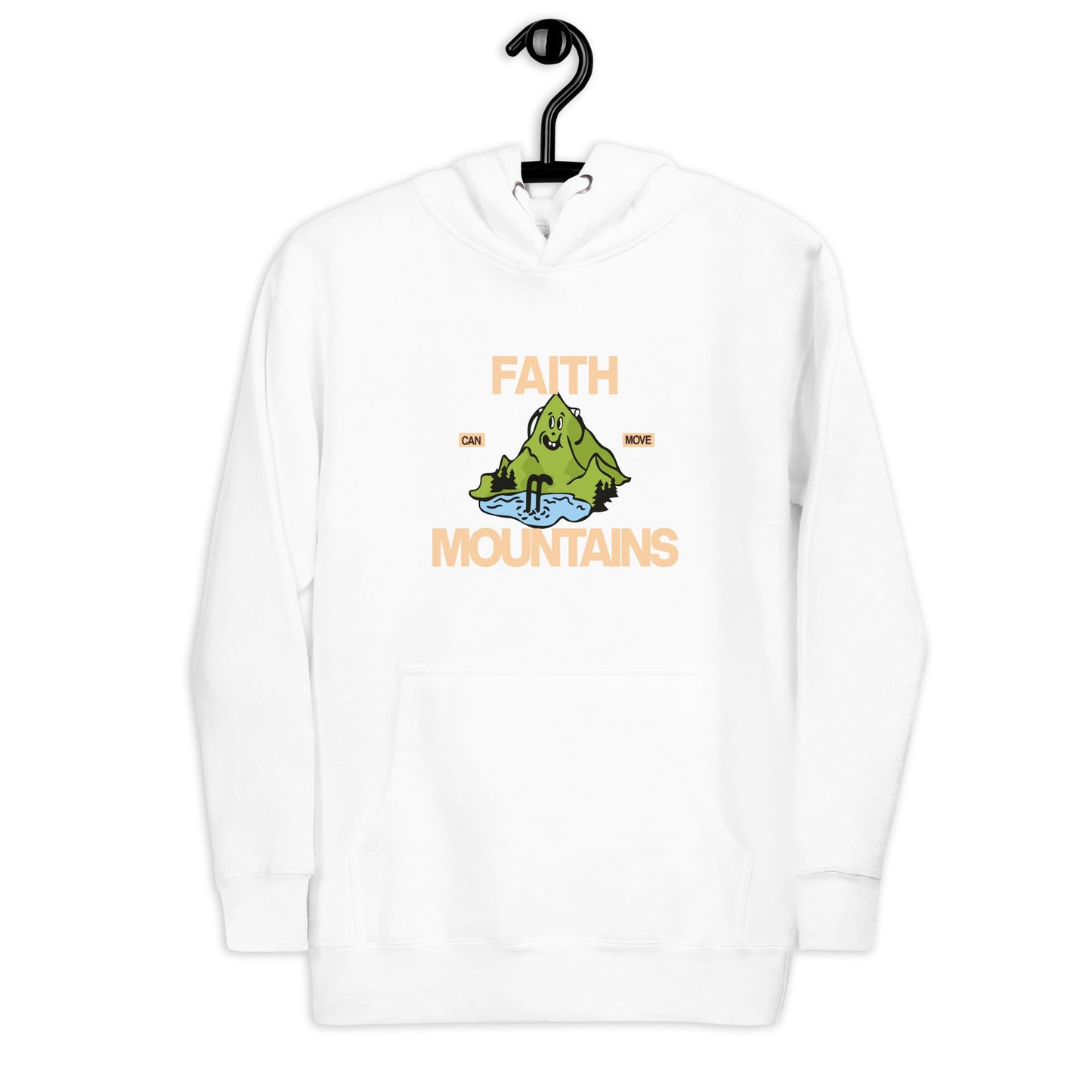 Faith can move mountains - Unisex LUXE Edition Hoodie by MASIN Fashion – Faith - based Wear