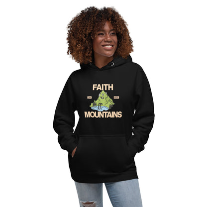 Faith can move mountains - Unisex LUXE Edition Hoodie by MASIN Fashion – Faith - based Wear