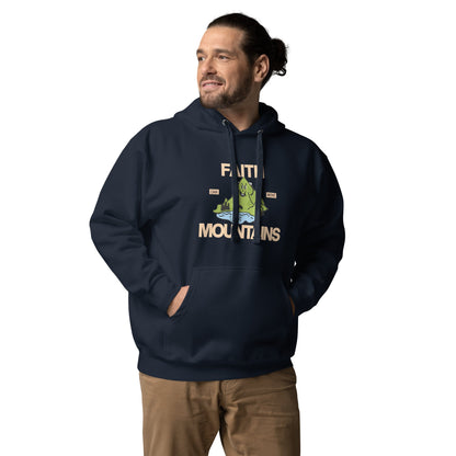 Faith can move mountains - Unisex LUXE Edition Hoodie by MASIN Fashion – Faith - based Wear