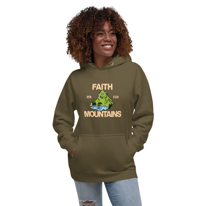 Faith can move mountains - Unisex LUXE Edition Hoodie by MASIN Fashion – Faith - based Wear
