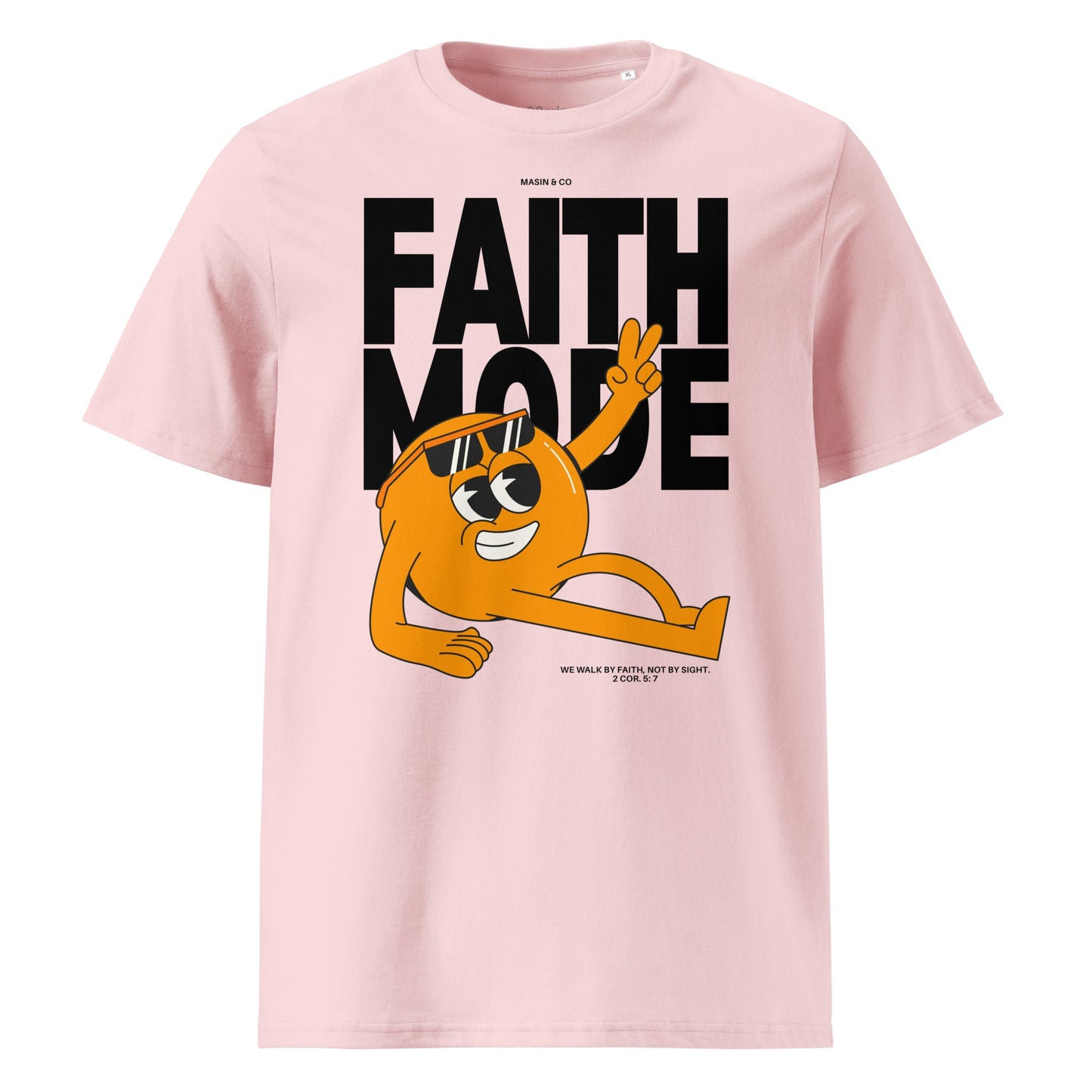 Faith Mode Unisex Premium Organic Cotton T-Shirt by MASIN Fashion – Faith - based Wear