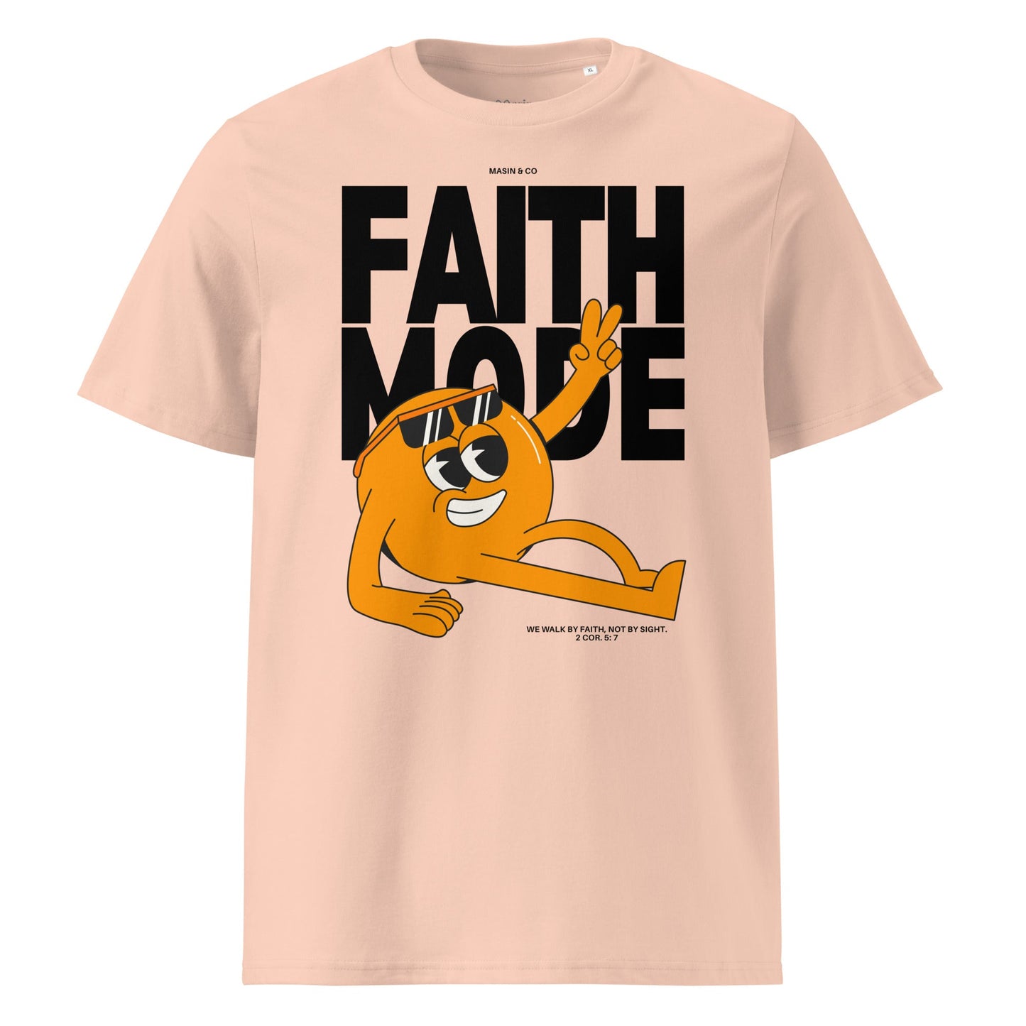 Faith Mode Unisex Premium Organic Cotton T-Shirt by MASIN Fashion – Faith - based Wear