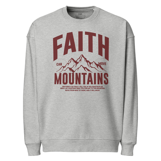 Faith - Unisex Premium Organic Oversized Jumper by MASIN Fashion – Faith - based Wear
