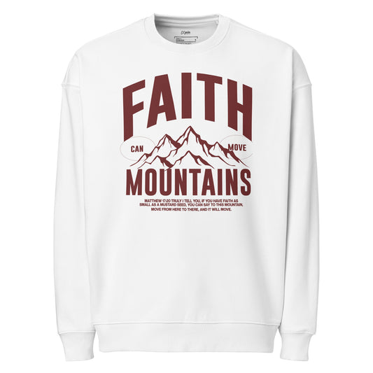 Faith - Unisex Premium Organic Oversized Jumper by MASIN Fashion – Faith - based Wear