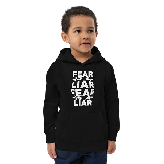 Fear is a Liar - KIDS Unisex Premium Hoodie (4 - 12years) by MASIN Fashion – Faith - based Wear